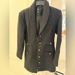 Aqua size small blacker tweed dress